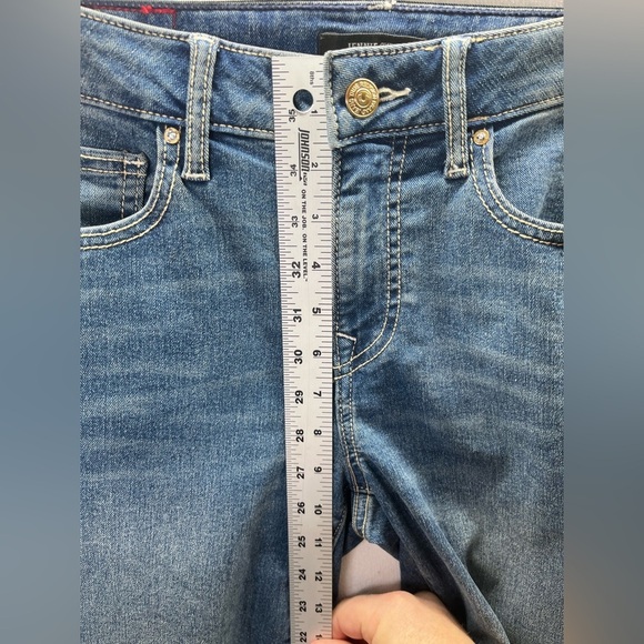 True Religion Jennie Curvy Mid Rise Super Skinny Jeans Womens 28 Stretch 1989 - Picture 7 of 11